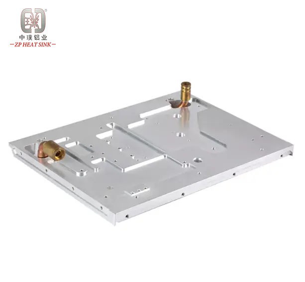 Copper Pipe Aluminum Liquid Cold Plate For Laser