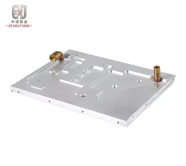 Copper Pipe Aluminum Liquid Cold Plate For Laser